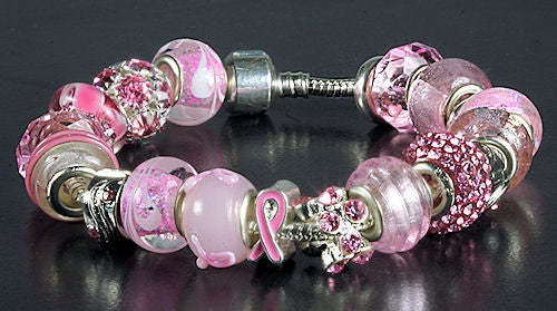 Pink Ribbon Bracelet