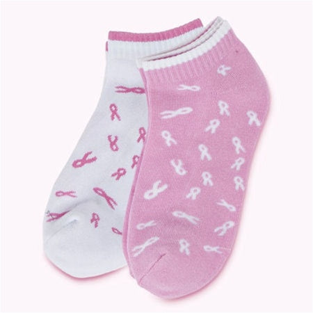 Pink Ribbon Sock Set