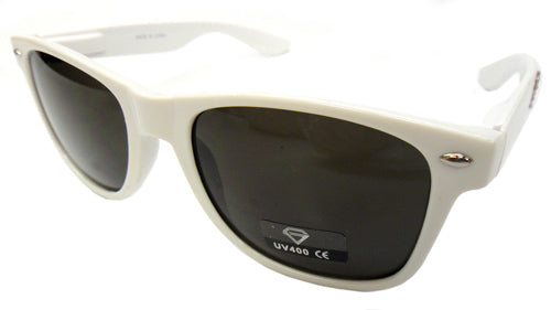 Pink Ribbon Sunglasses - White