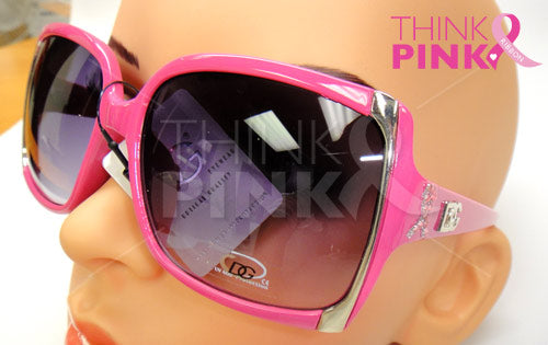 Pink Ribbon Sunglasses - 12 Assorted Styles and Colors