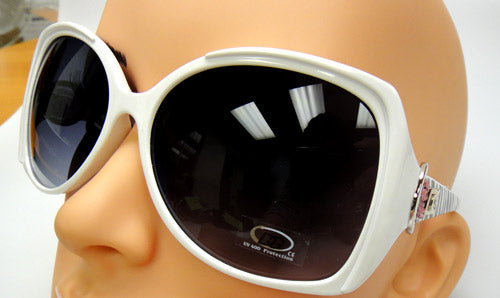 Pink Ribbon Sunglasses -Black