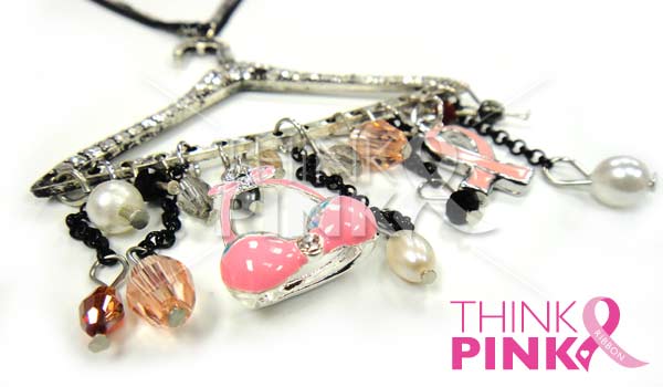 Two Strand Charm Hanger Necklace