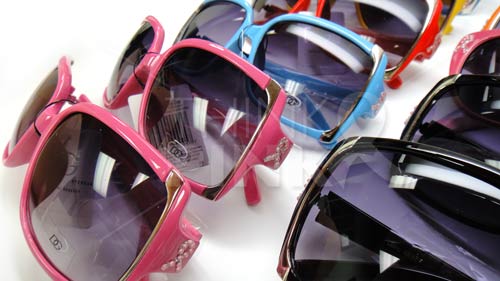 Pink Ribbon Sunglasses - 12 Assorted Styles and Colors
