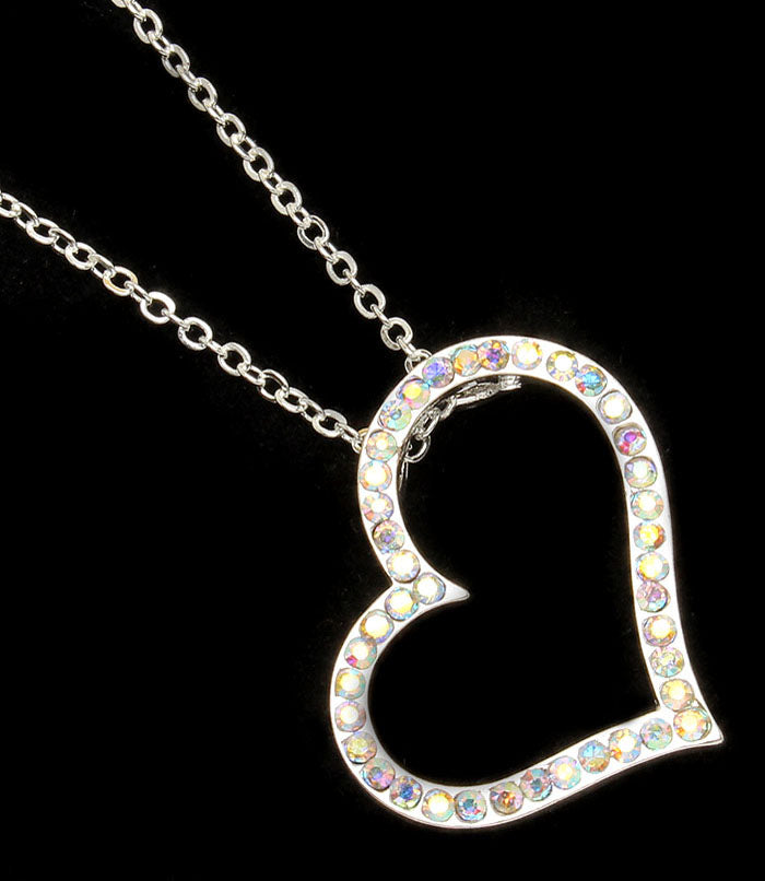 CZ Heart Necklace