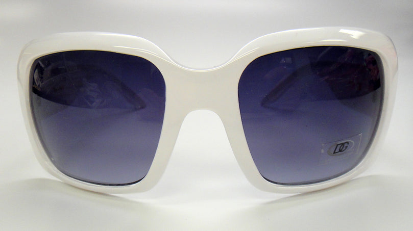 Pink Ribbon Sunglasses - White