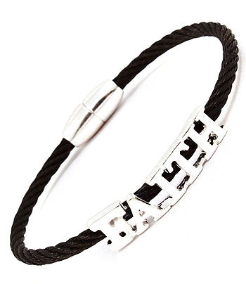 "Faith" Snap Bracelet