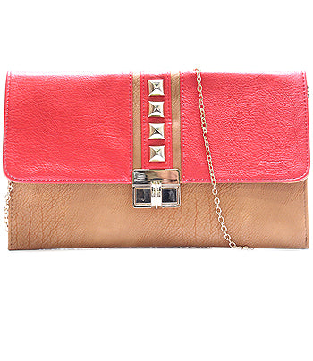 Flap Top Clutch Bag