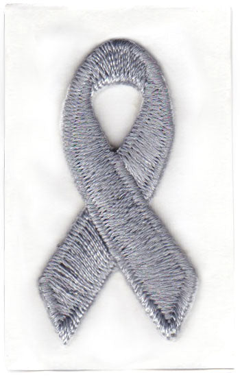Grey Awareness Ribbon