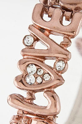Love Leather Belt Bracelet