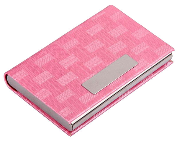 Pink Ribbon Business Card Holder