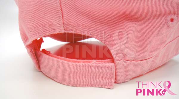 Pink Ribbon Military Cap