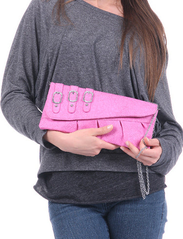 Pink Ribbon Casual Evening Bag Clutch