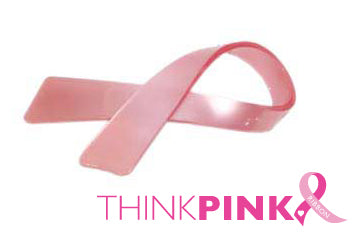 Pink Ribbon Hair Barrette
