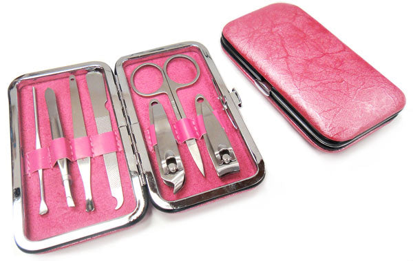 Pink 7-Piece Manicure Set