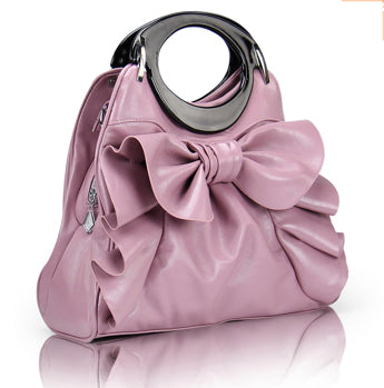 Pink Ribbon Bag - Old Rose Pink