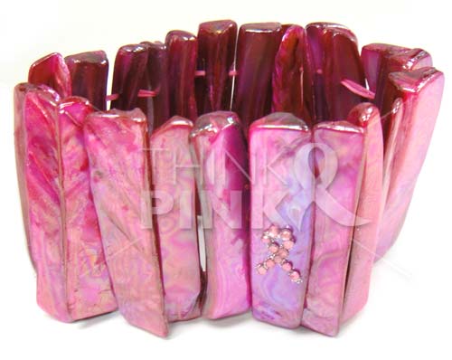 Pink Ribbon Strech Bracelet