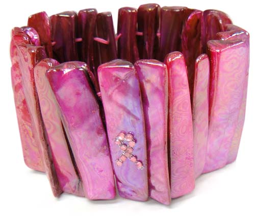 Pink Ribbon Strech Bracelet