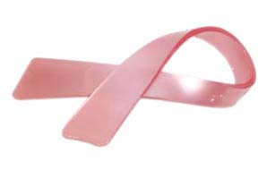 Pink Ribbon Hair Barrette