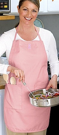 Pink Ribbon Apron