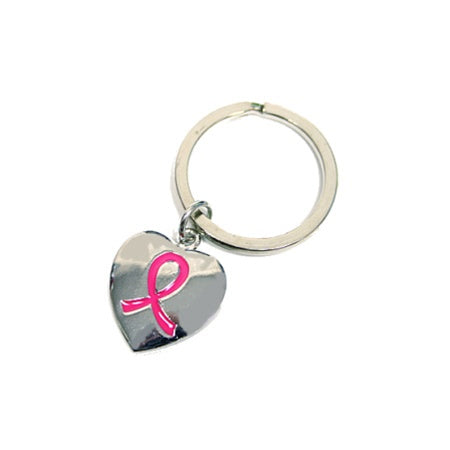 Pink Ribbon Key Chain