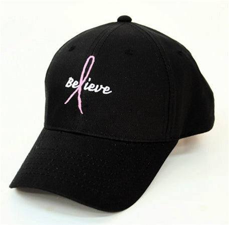 Pink Ribbon Believe Cap