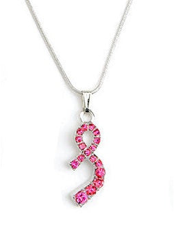 Pink Ribbon Journey Pendant