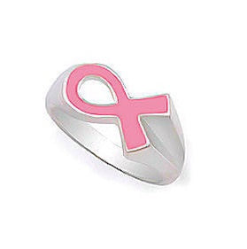 Pink Ribbon Ring