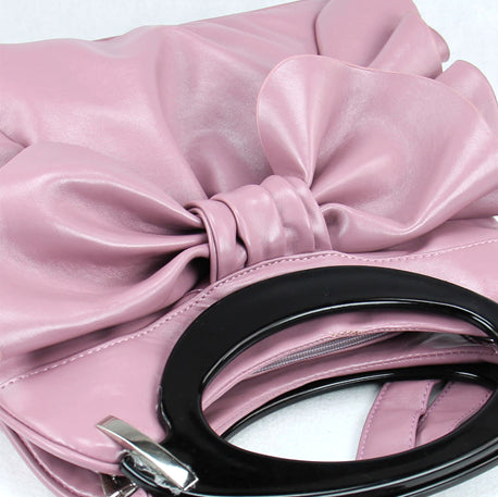 Pink Ribbon Bag - Old Rose Pink