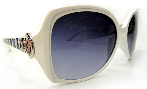 Pink Ribbon Sunglasses -Black