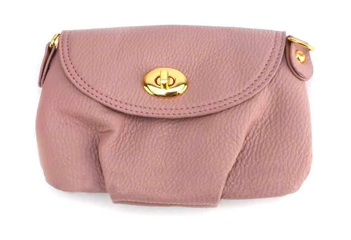 Pink Ribbon Small Shoulder Bag - Rose Pink