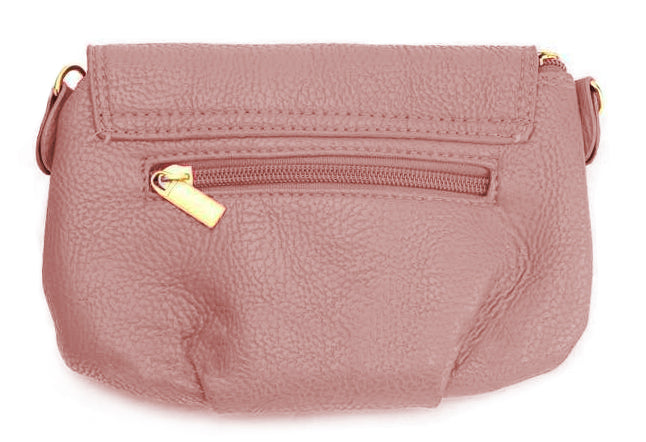 Pink Ribbon Small Shoulder Bag - Rose Pink