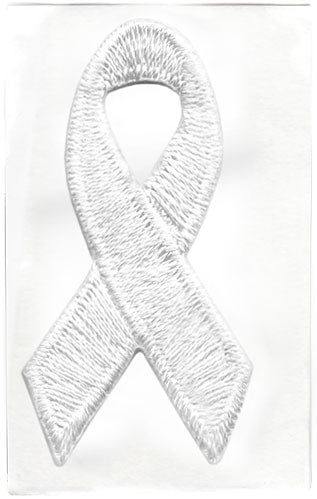 White Awareness Ribbon