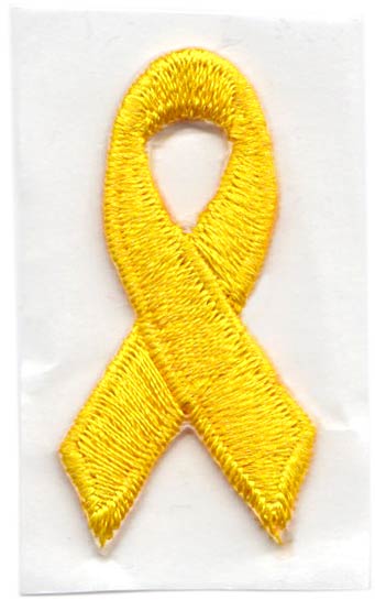 Yellow Awareness Ribbon