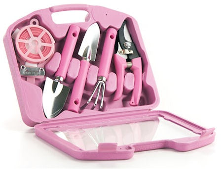 Pink Gardening Tools