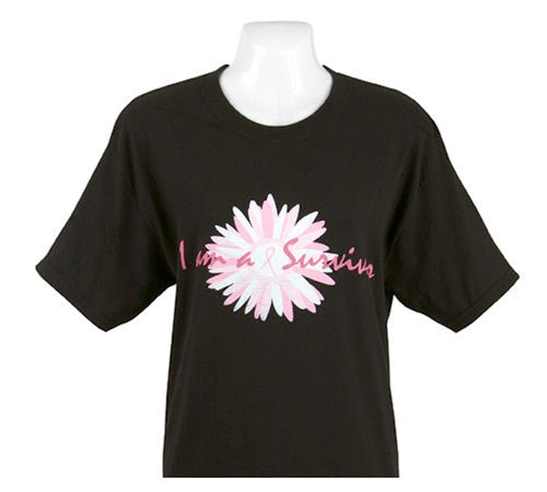 Breast Cancer Awareness Shirt, Pink Eye Black Shirt - Dashing Tee
