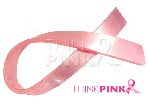 Pink Ribbon Hair Barrette