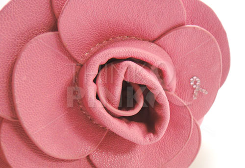 Pink Ribbon Pink Camellia Wallet-Coin Purse