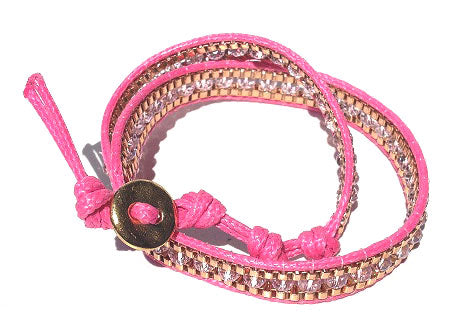 Chan Luu Style Pink Bracelet