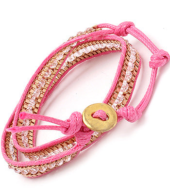 Chan Luu Style Pink Bracelet