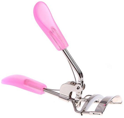Pink Handle Eyelash Curler Clip