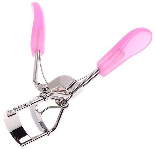 Pink Handle Eyelash Curler Clip