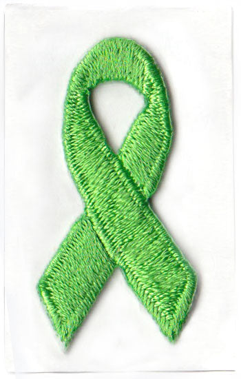 Lime Green Awareness Ribbon