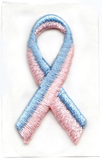 Pink And Blue Awareness Ribbon