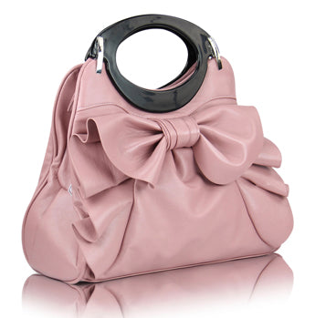 Pink Ribbon Bag - Blush Pink