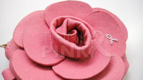 Pink Ribbon Pink Camellia Wallet-Coin Purse