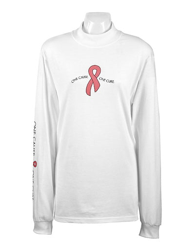"One Cause One Cure" Long Sleeve T Small