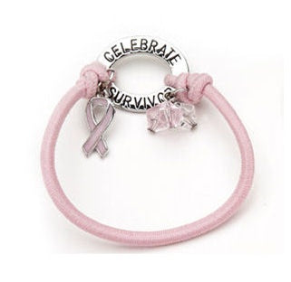 Pink "Celebrate Survivor" Bracelet