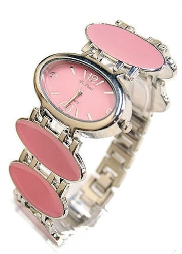 Pink Oval Watch